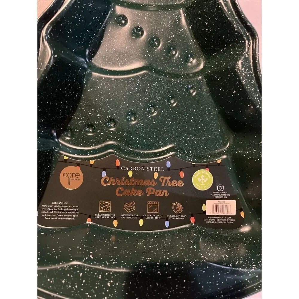 CORE KITCHEN CHRISTMAS TREE CAKE PAN - CARBON STEEL